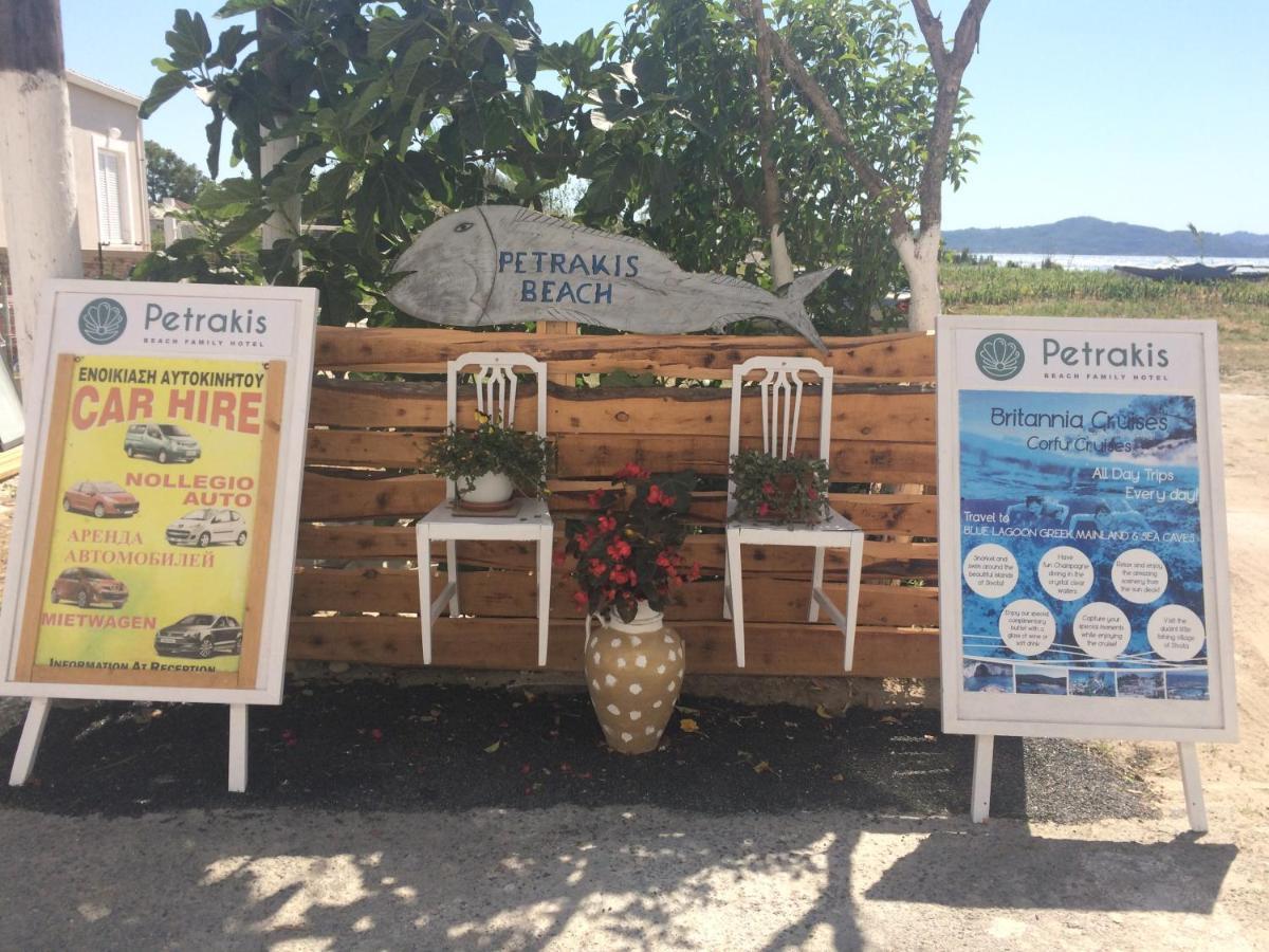 Petrakis Beach Lefkimmi  Ngoại thất bức ảnh