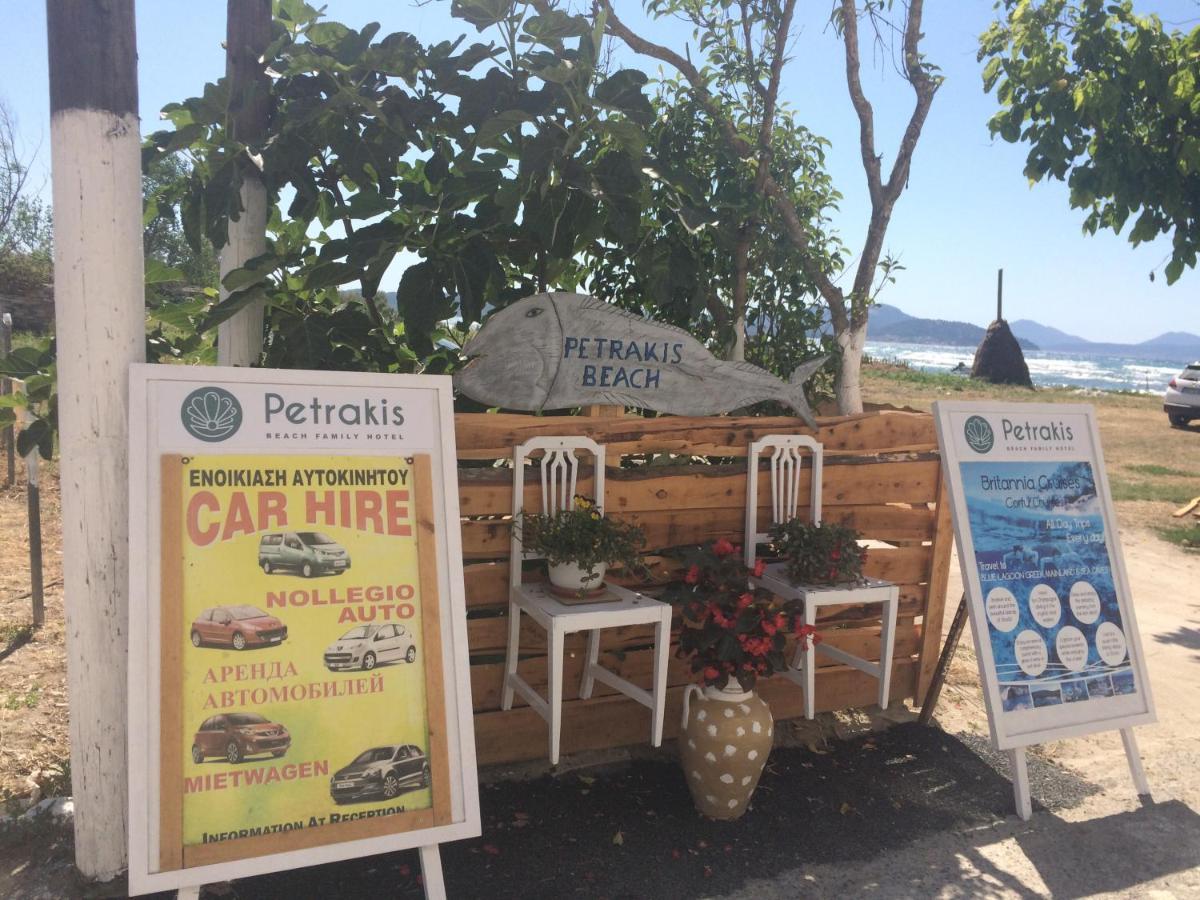 Petrakis Beach Lefkimmi  Ngoại thất bức ảnh